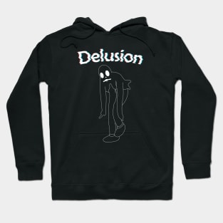 Delusion ghost black Hoodie